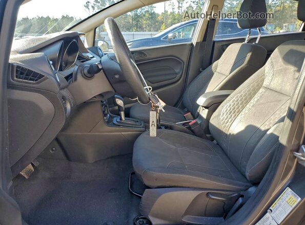 3FADP4BJ7KM136559 2019 FORD FIESTA Gray Front interior view
