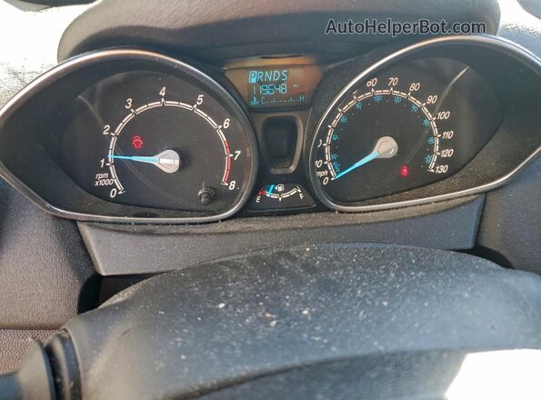 3FADP4BJ7KM136559 2019 FORD FIESTA Gray Instrument cluster view