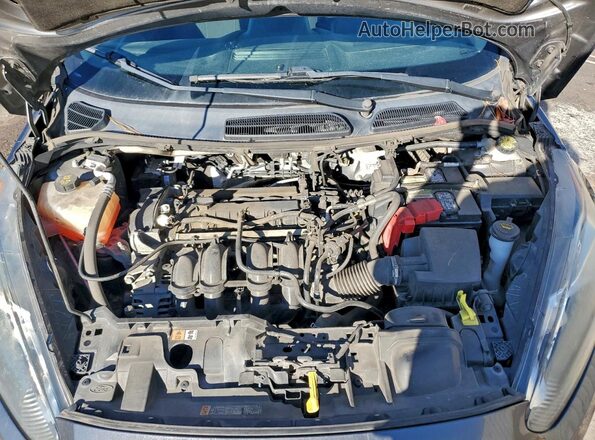 3FADP4BJ7KM136559 2019 FORD FIESTA Gray Rear interior view