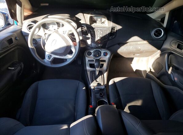 3FADP4BJ7KM154446 2019 FORD FIESTA Blue Вид панелі приладів