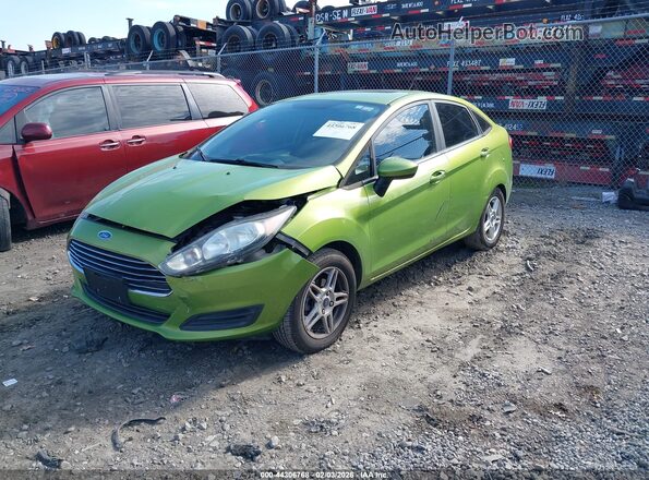 3FADP4BJ8JM143423 2018 FORD FIESTA Зеленый Передняя левая четверть