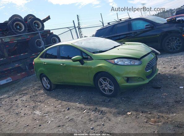 3FADP4BJ8JM143423 2018 FORD FIESTA Зеленый Вид задней части салона