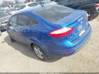 2019 Ford Fiesta Se Синий vin: 3FADP4BJ8KM122735