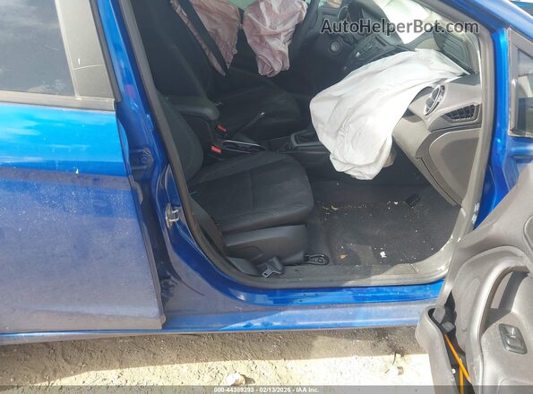 3FADP4BJ8KM122735 2019 FORD FIESTA Синий Вид салона спереди