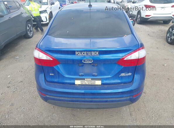 3FADP4BJ8KM122735 2019 FORD FIESTA Синий 