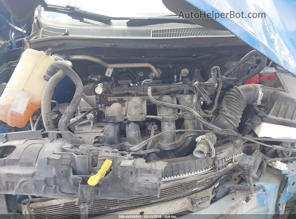 3FADP4BJ8KM122735 2019 FORD FIESTA Синий Вид сзади