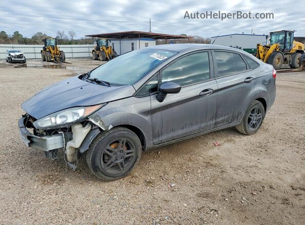3FADP4BJ8KM135243 2019 FORD FIESTA Gray Vista tres cuartos delantera izquierda