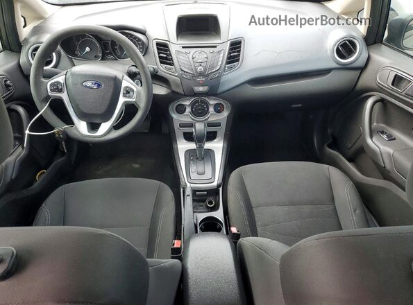 3FADP4BJ8KM135243 2019 FORD FIESTA Gray Vista del salpicadero