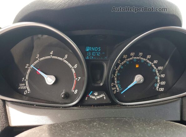 3FADP4BJ8KM135243 2019 FORD FIESTA Gray Vista del cuadro de instrumentos