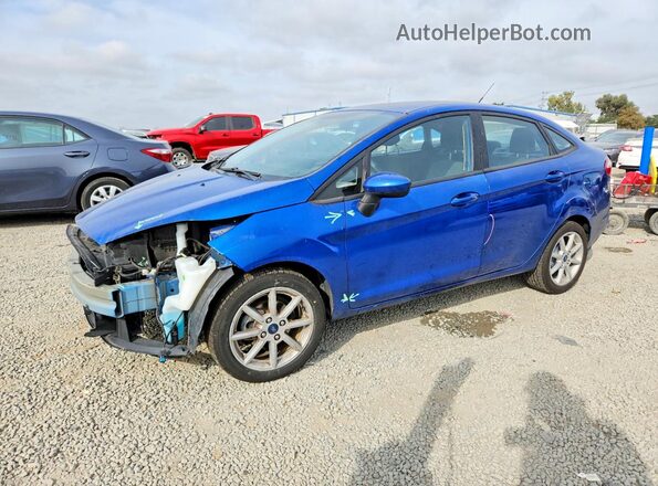 3FADP4BJ8KM137686 2019 FORD FIESTA Blue Vista tres cuartos delantera izquierda