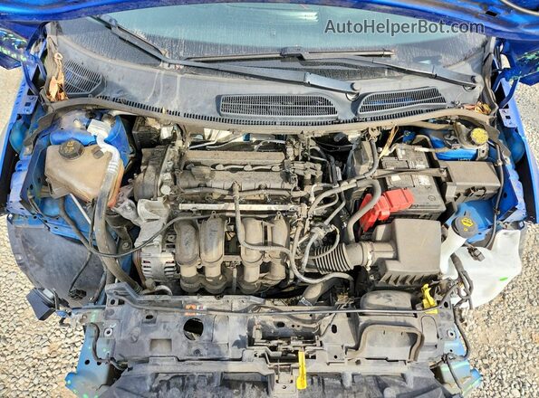 3FADP4BJ8KM137686 2019 FORD FIESTA Blue Vista interior trasera