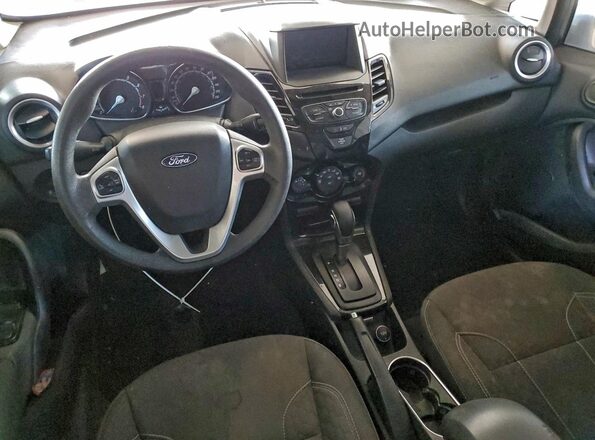3FADP4BJ8KM148073 2019 FORD FIESTA Gray Dashboard view