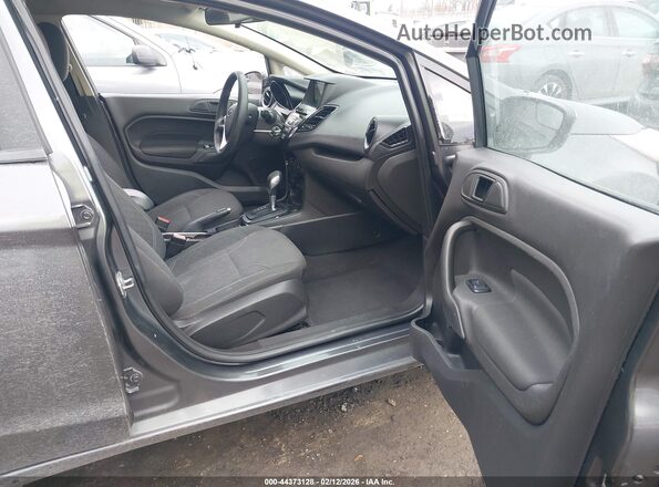 3FADP4BJXKM107301 2019 FORD FIESTA Gray Widok wnętrza z przodu