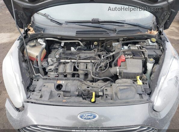 3FADP4BJXKM107301 2019 FORD FIESTA Gray Widok z tyłu