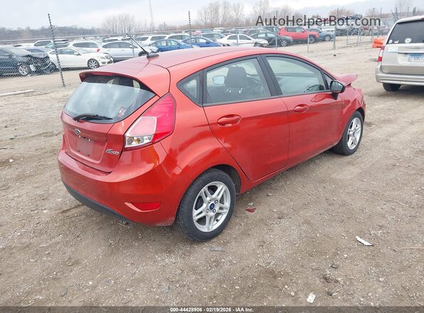 3FADP4EJ1JM128662 2018 FORD FIESTA Красный Задняя правая четверть