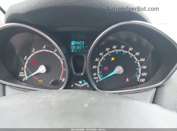 3FADP4EJ1JM128662 2018 FORD FIESTA Красный Вид задних сидений