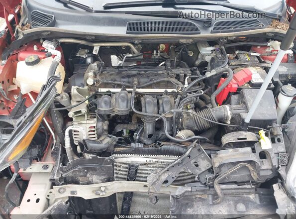 3FADP4EJ1JM128662 2018 FORD FIESTA Красный Вид сзади