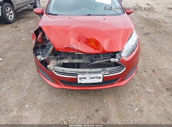 3FADP4EJ1JM128662 2018 FORD FIESTA Красный Вид спереди