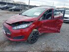 2017 Ford Fiesta Se Красный vin: 3FADP4EJ2HM149661