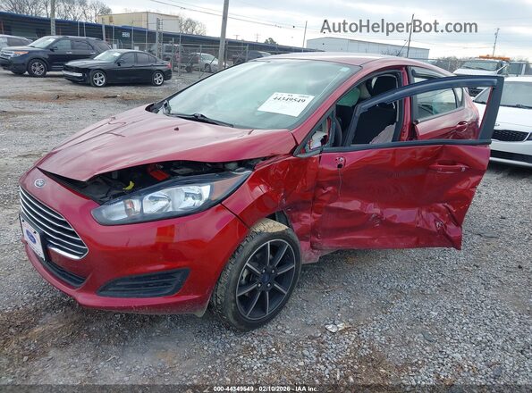 3FADP4EJ2HM149661 2017 FORD FIESTA Красный Передняя левая четверть