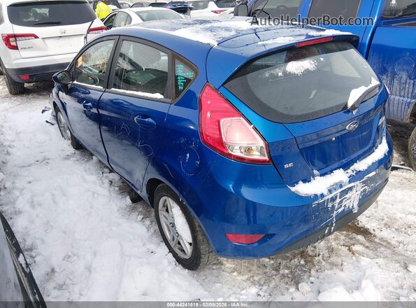 3FADP4EJ4KM147983 2019 FORD FIESTA Blue Tył lewy
