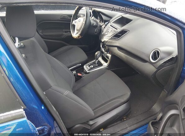 3FADP4EJ4KM147983 2019 FORD FIESTA Blue Widok wnętrza z przodu