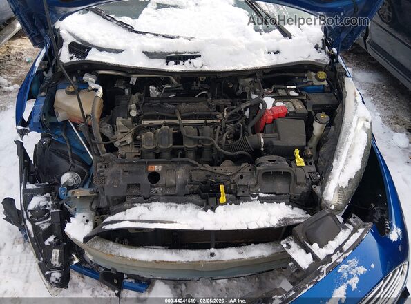 3FADP4EJ4KM147983 2019 FORD FIESTA Blue Widok z tyłu