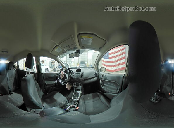 3FADP4EJ7KM143474 2019 FORD FIESTA Серебряный Вид наклейки с VIN-кодом