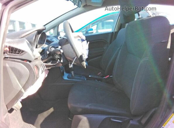 3FADP4EJ7KM162686 2019 FORD FIESTA Gray Widok wnętrza z przodu
