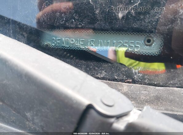 3FADP4EJ8JM112555 2018 FORD FIESTA Черный Вид подкапотного пространства
