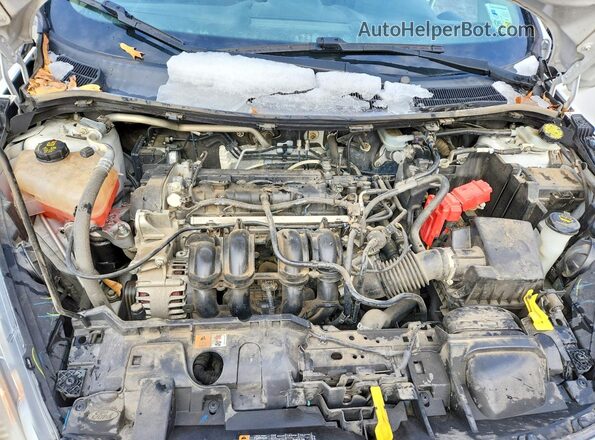 3FADP4EJ8KM154306 2019 FORD FIESTA Silver Սալոնի հետևի տեսք