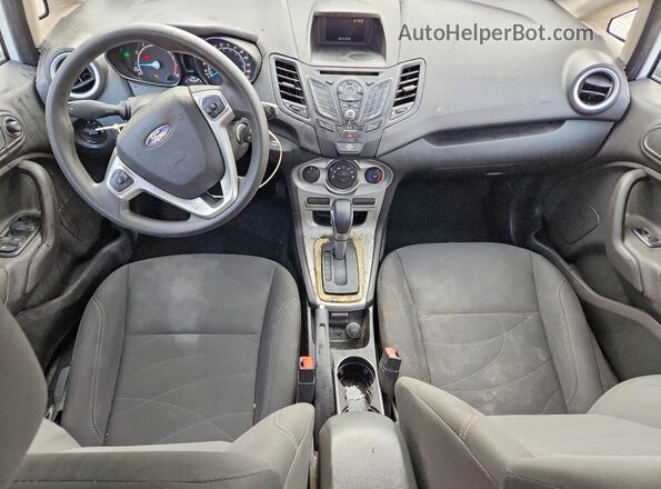 3FADP4EJ8KM154306 2019 FORD FIESTA Silver Առջևի վահանակի տեսք