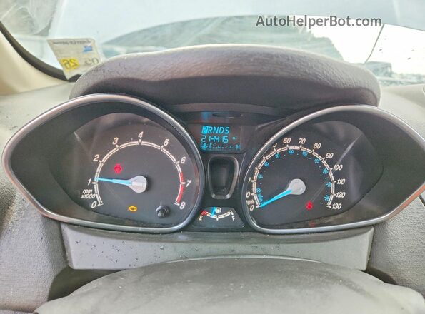 3FADP4EJ8KM154306 2019 FORD FIESTA Silver Սարքավորումների վահանակի տեսք