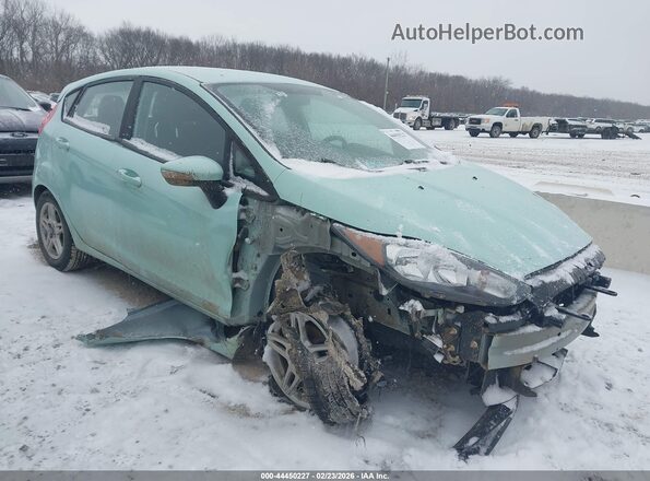 3FADP4EJ9HM131593 2017 FORD FIESTA Teal Przód prawy