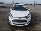 2019 Ford Fiesta Se White vin: 3FADP4EJ9KM124151