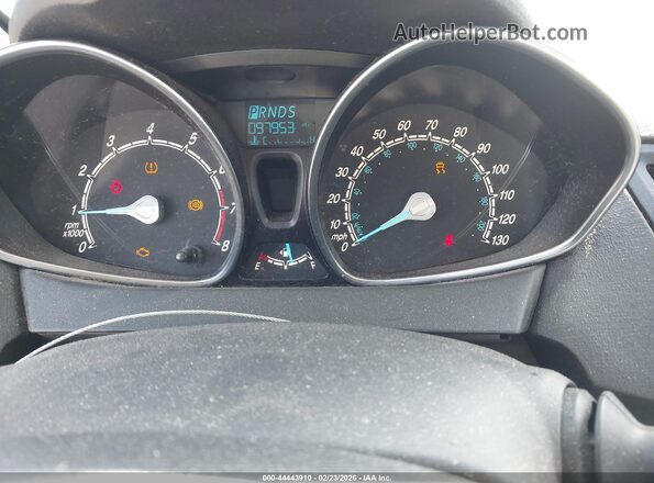 3FADP4EJ9KM157151 2019 FORD FIESTA White უკანა სავარძლების ხედი