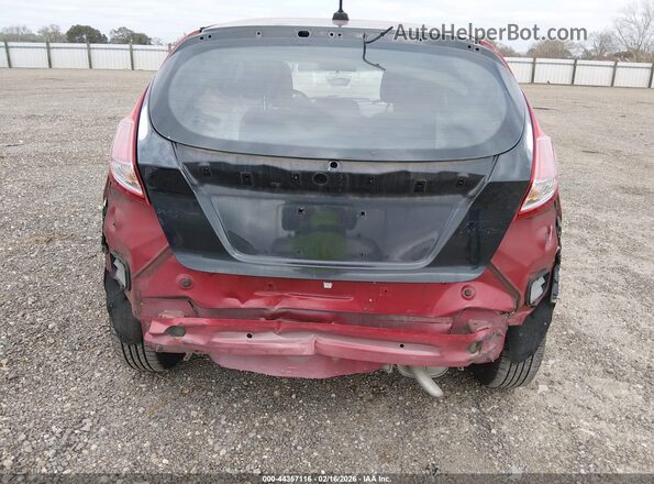 3FADP4EJXHM158849 2017 FORD FIESTA Красный Вид спереди