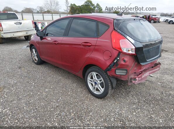 3FADP4EJXHM158849 2017 FORD FIESTA Красный Задняя левая четверть