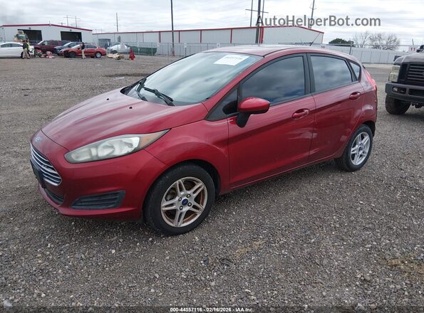 3FADP4EJXHM158849 2017 FORD FIESTA Красный Передняя левая четверть