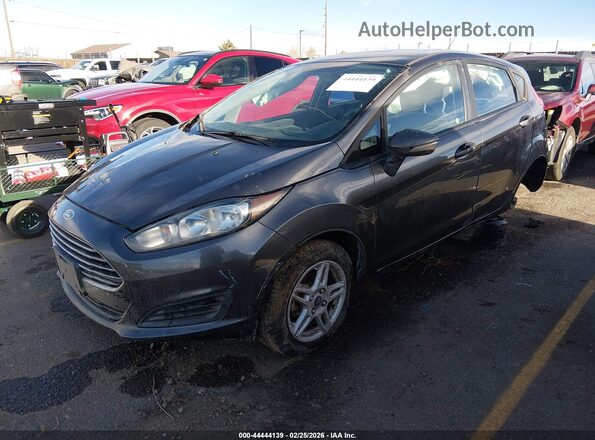 3FADP4EJXJM143760 2018 FORD FIESTA Серый Передняя левая четверть
