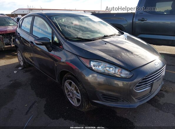 3FADP4EJXJM143760 2018 FORD FIESTA Серый Передняя правая четверть