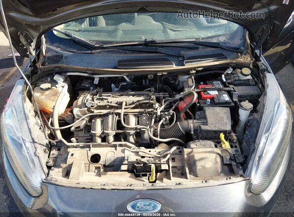 3FADP4EJXJM143760 2018 FORD FIESTA Серый Вид сзади