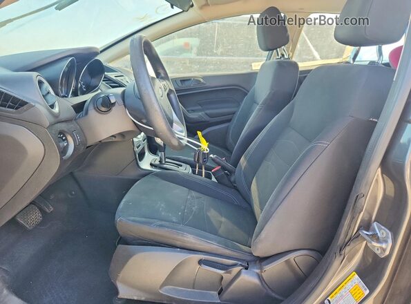 3FADP4EJXKM162777 2019 FORD FIESTA Charcoal Widok wnętrza z przodu