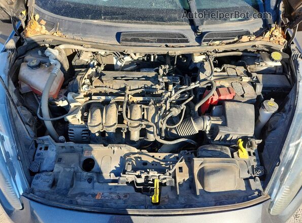 3FADP4EJXKM162777 2019 FORD FIESTA Charcoal Widok wnętrza z tyłu