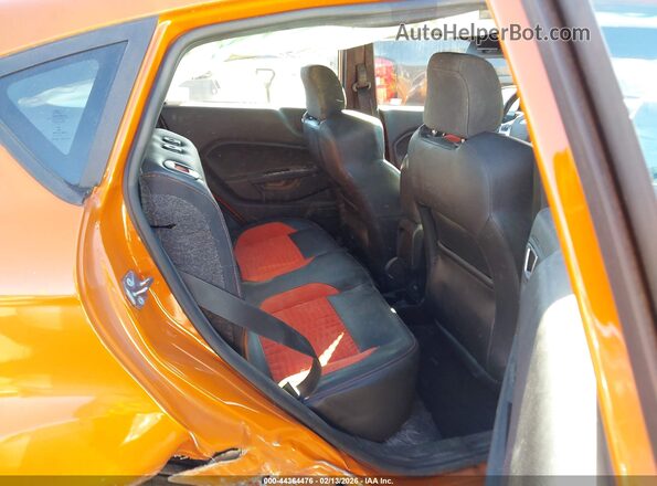 3FADP4GX2JM113993 2018 FORD FIESTA Orange Widok naklejki z numerem VIN