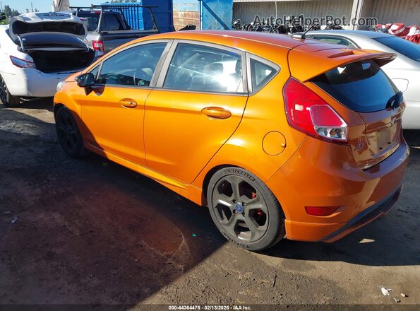 3FADP4GX2JM113993 2018 FORD FIESTA Orange Tył lewy