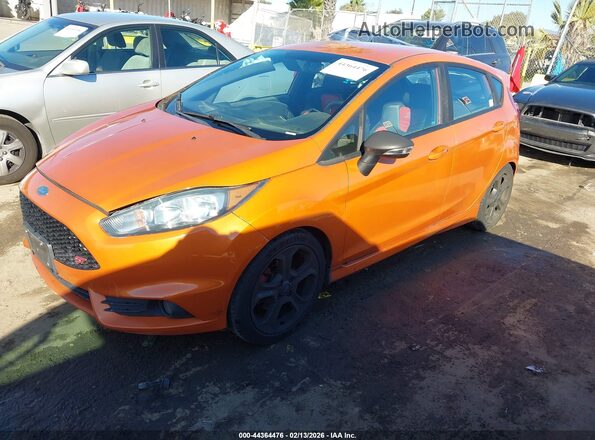 3FADP4GX2JM113993 2018 FORD FIESTA Orange Przód lewy