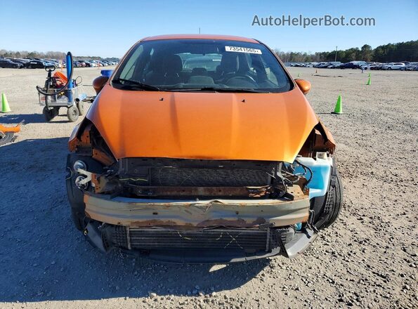 3FADP4GX3HM159956 2017 FORD FIESTA Оранжевый Вид спереди