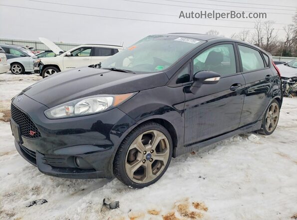 3FADP4GX6KM136419 2019 FORD FIESTA Black Przód lewy