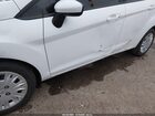 2018 Ford Fiesta S Белый vin: 3FADP4TJ1JM100847
